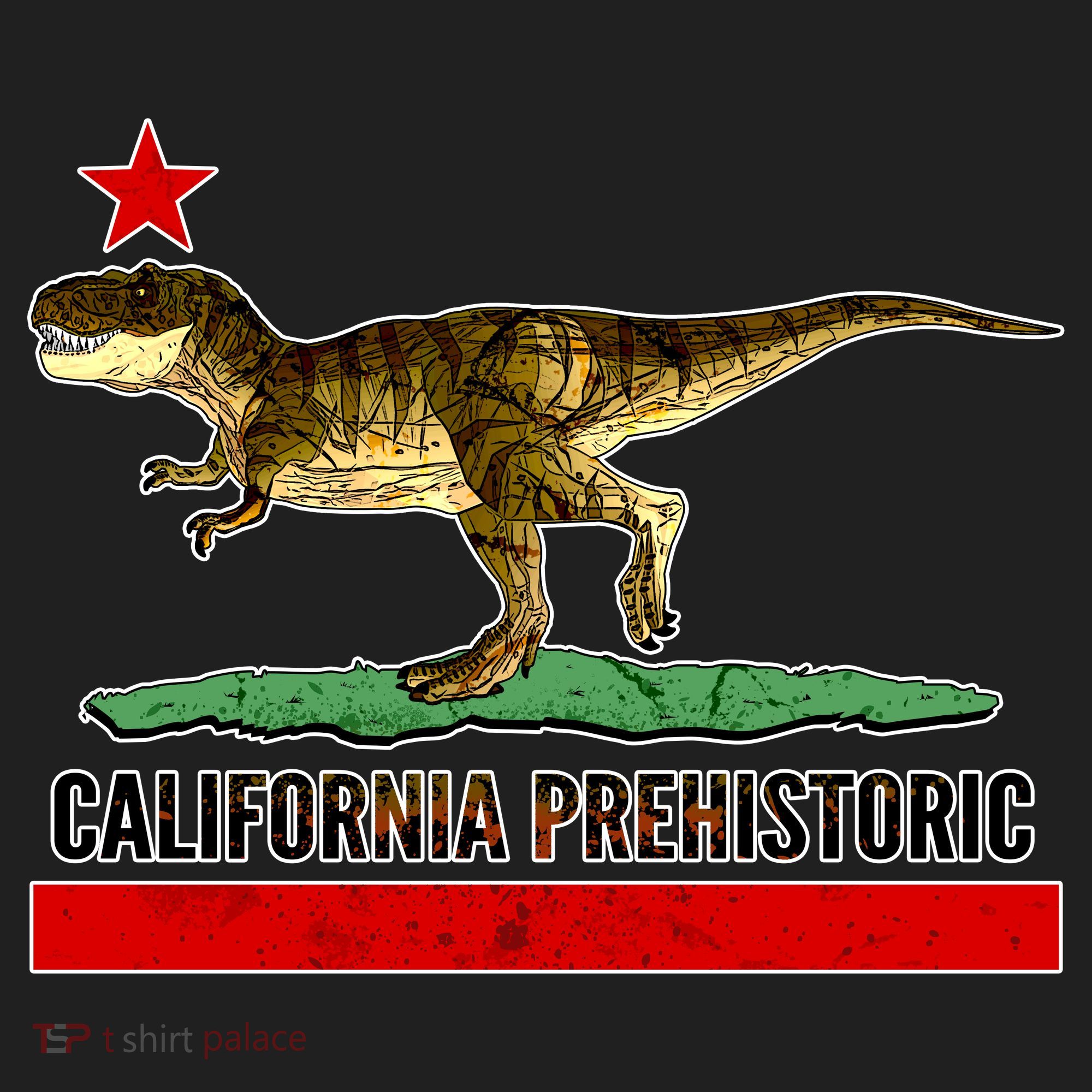 California Republic Prehistoric T-Rex Beanie