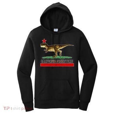 California Republic Prehistoric T-Rex Women's Hoodie