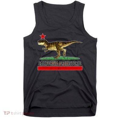 California Republic Prehistoric T-Rex Tank Top
