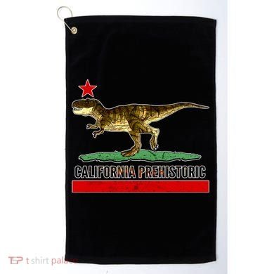 California Republic Prehistoric T-Rex Golf Towel