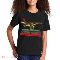 California Republic Prehistoric T-Rex Kids T-Shirt thumb 2