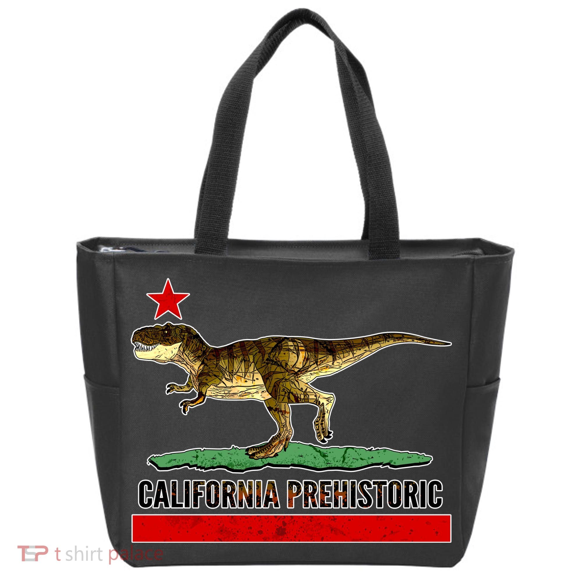 California Republic Prehistoric T-Rex Tote Bag