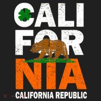 California Republic St. Patrick's Day Irish Women's Sweatshirt thumb 2