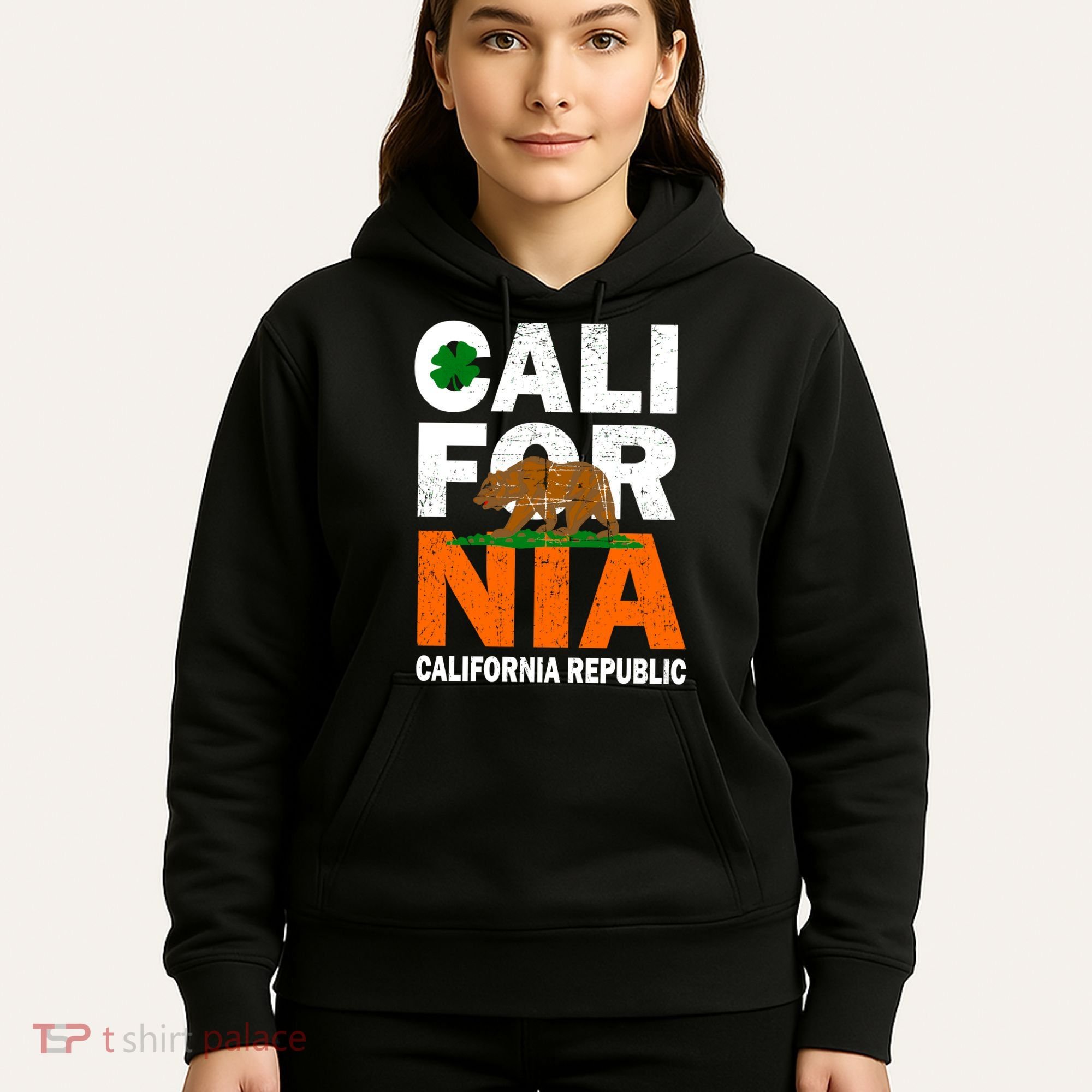 California Republic St. Patrick's Day Irish Hoodie