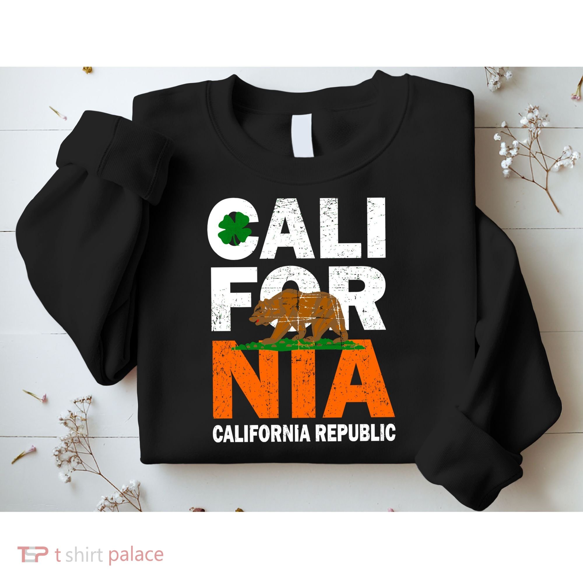 California Republic St. Patrick's Day Irish Sweatshirt