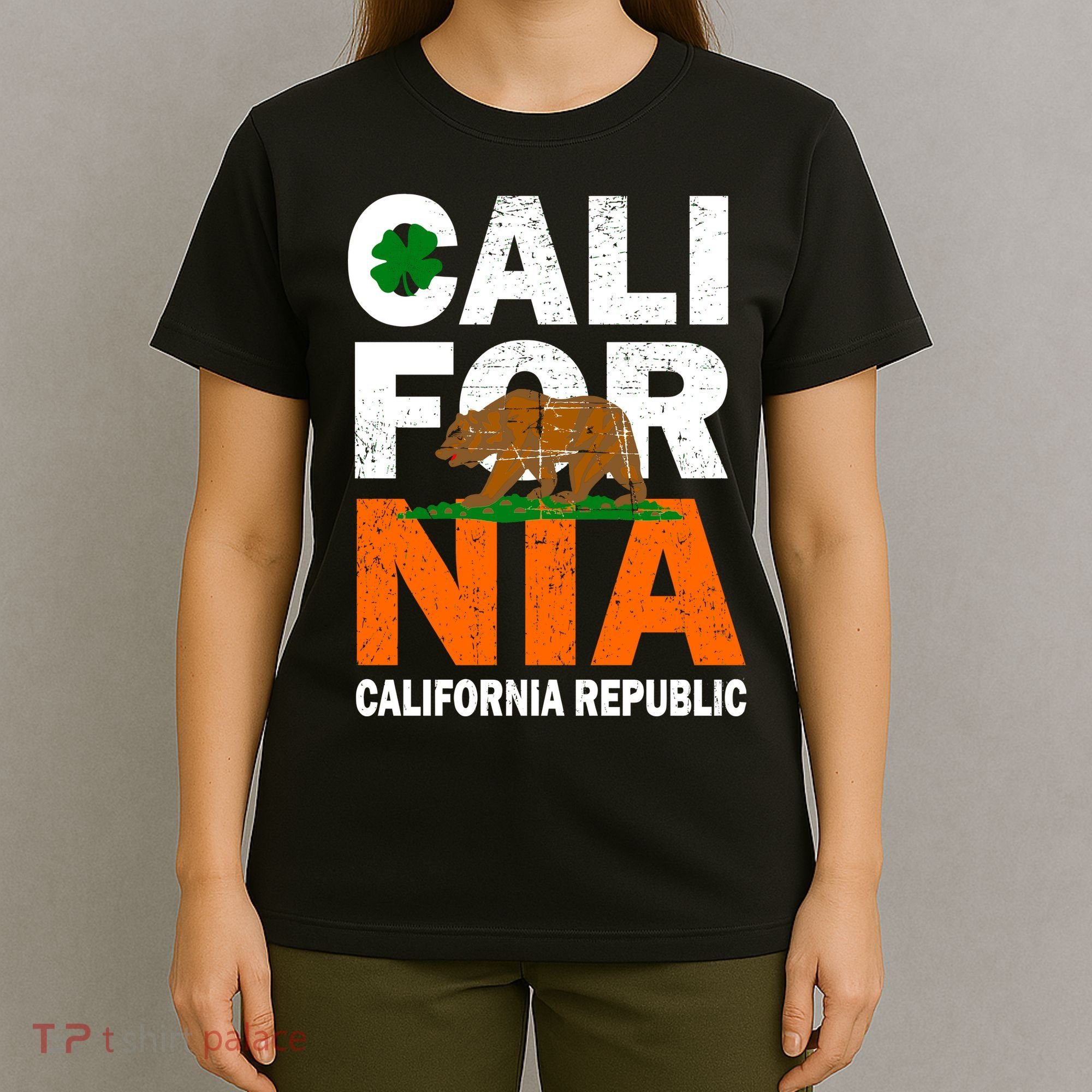 California Republic St. Patrick's Day Irish T-Shirt
