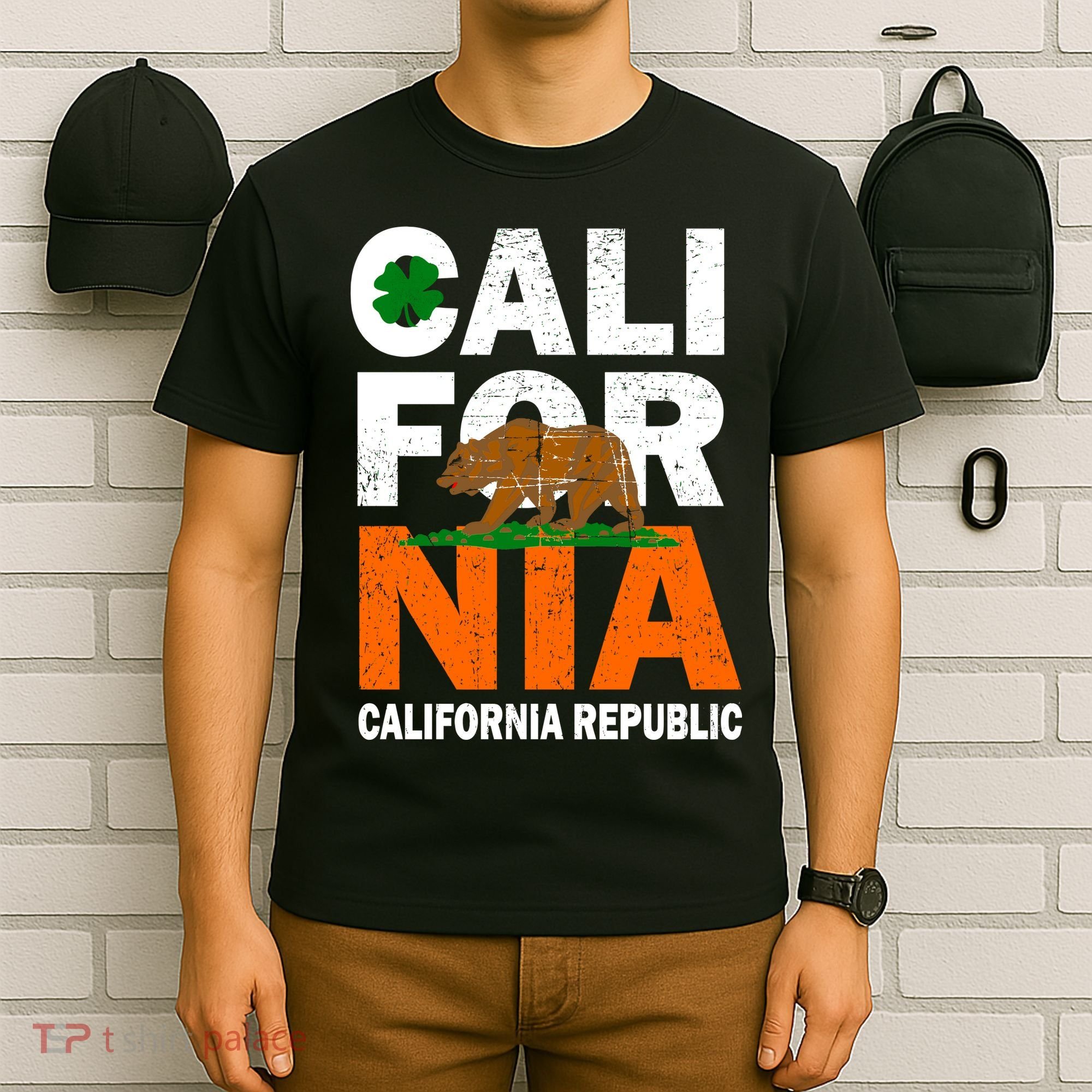 California Republic St. Patrick's Day Irish T-Shirt