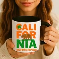 California Republic St. Patrick's Day Irish Coffee Mug thumb 3