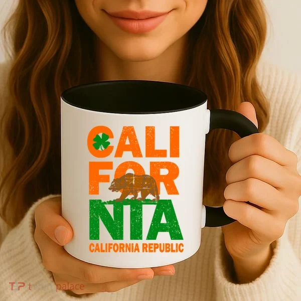 California Republic St. Patrick's Day Irish Coffee Mug