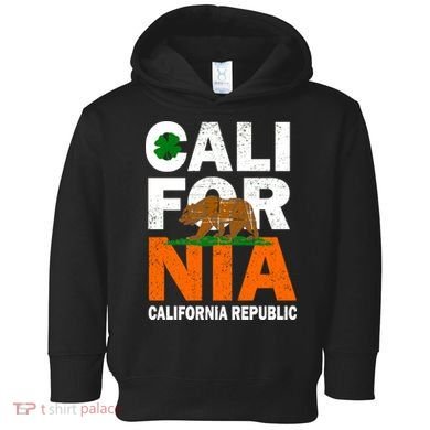 California Republic St. Patrick's Day Irish Toddler Hoodie