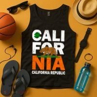 California Republic St. Patrick's Day Irish Tank Top thumb 4