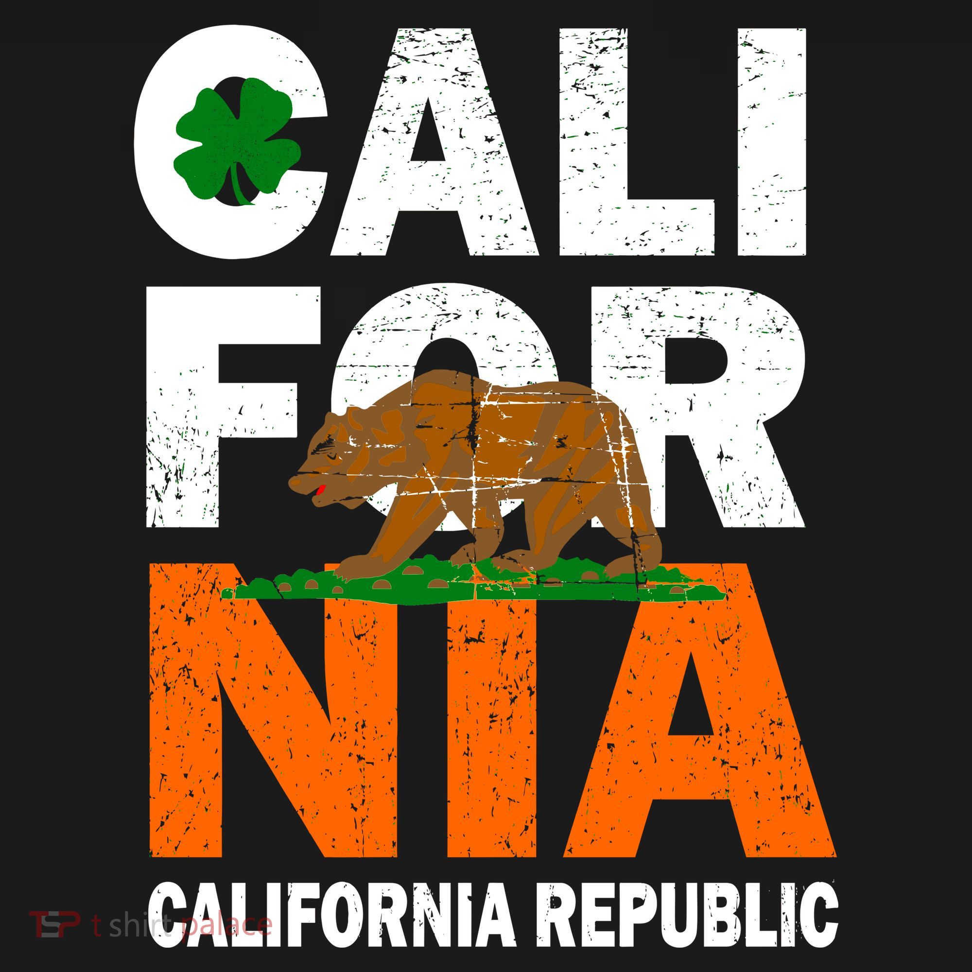 California Republic St. Patrick's Day Irish Tank Top