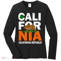 California Republic St. Patrick's Day Irish Women's Long Sleeve Shirt thumb 0