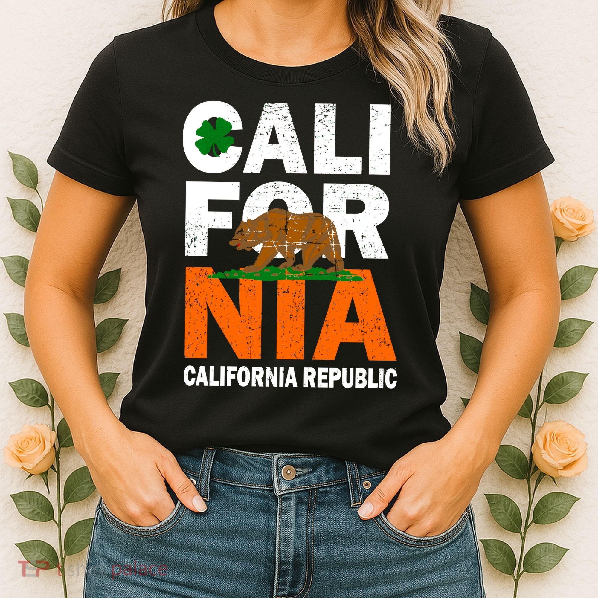 California Republic St. Patrick's Day Irish Women's T-Shirt