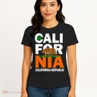 California Republic St. Patrick's Day Irish Women's T-Shirt thumb 4
