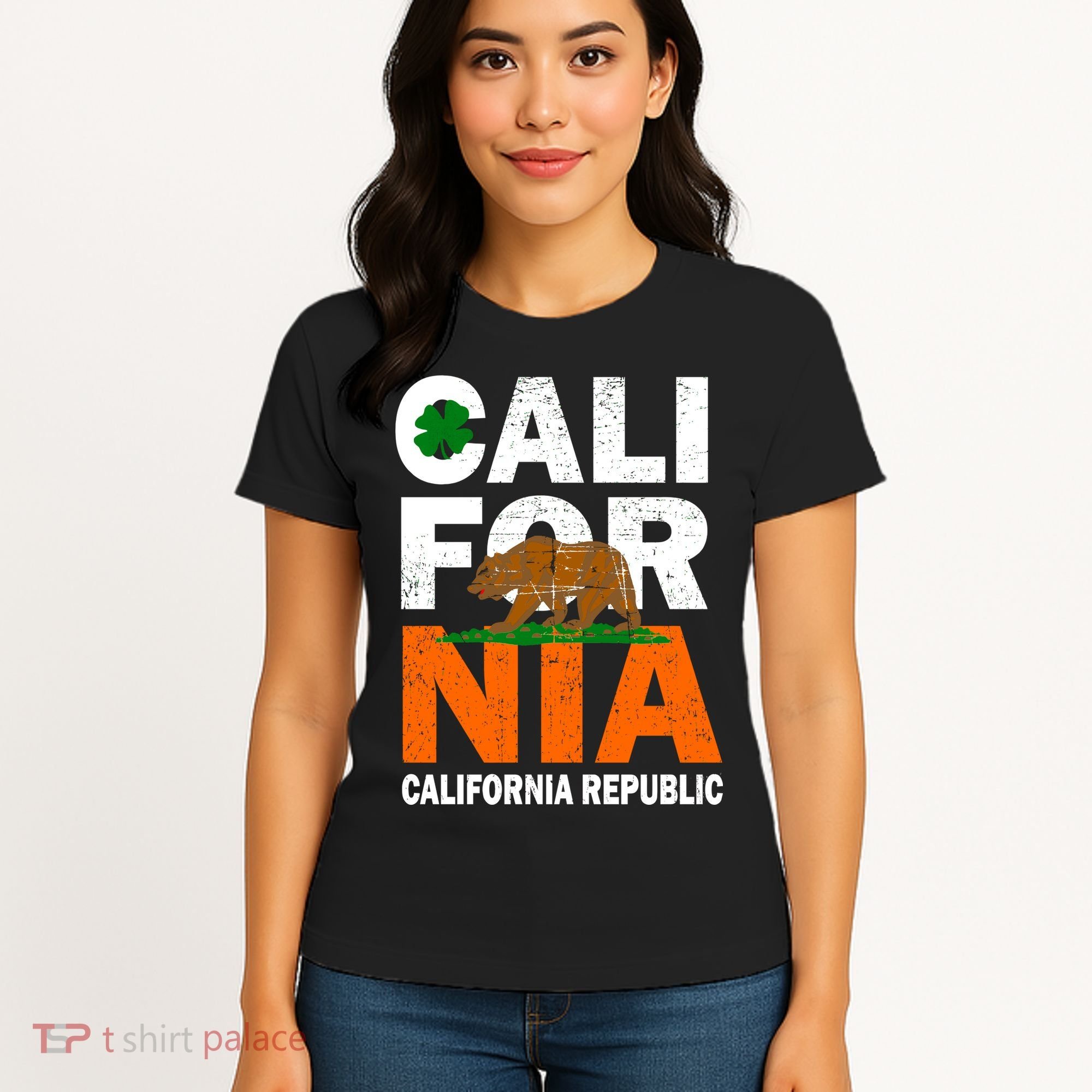 California Republic St. Patrick's Day Irish Women's T-Shirt