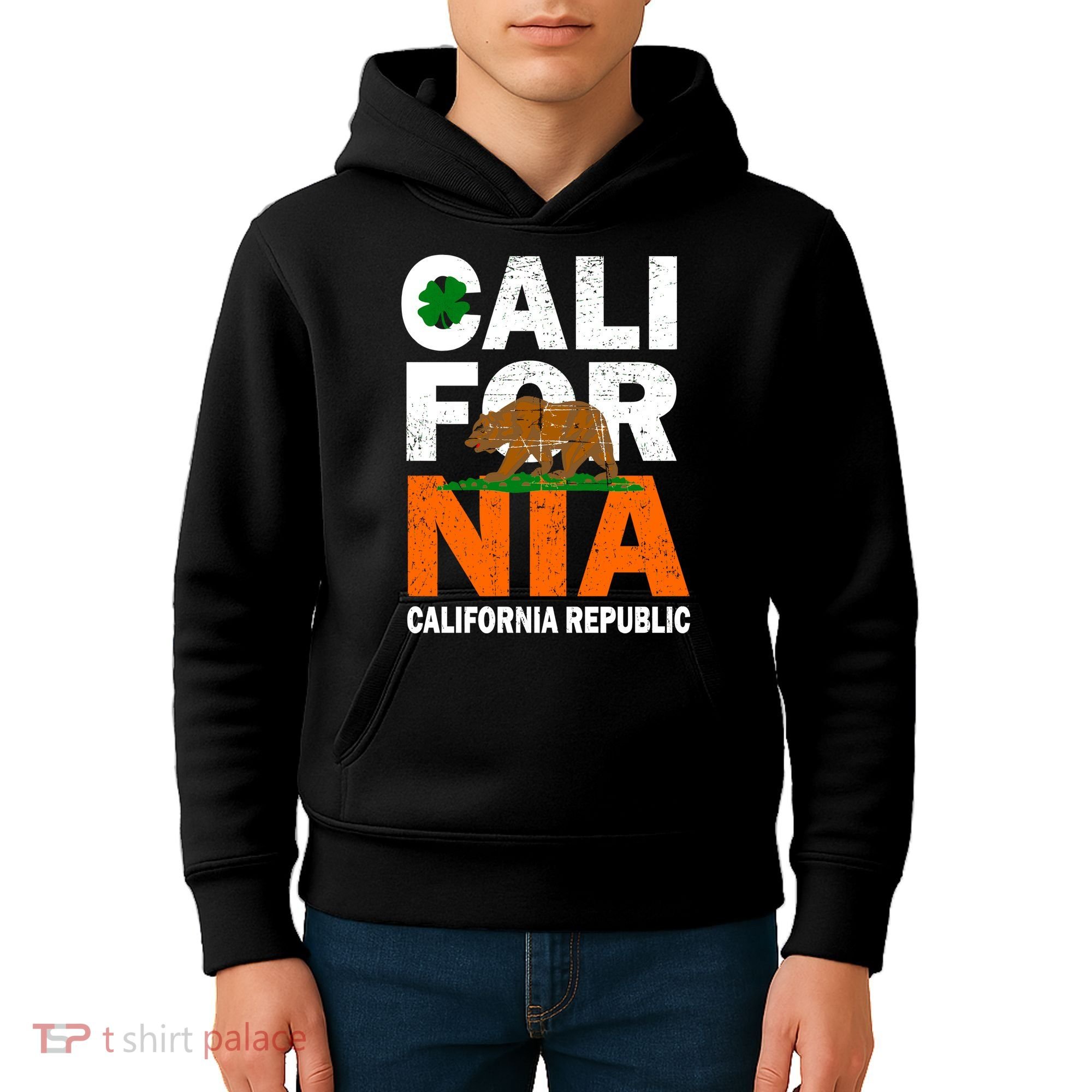 California Republic St. Patrick's Day Irish Kids Hoodie