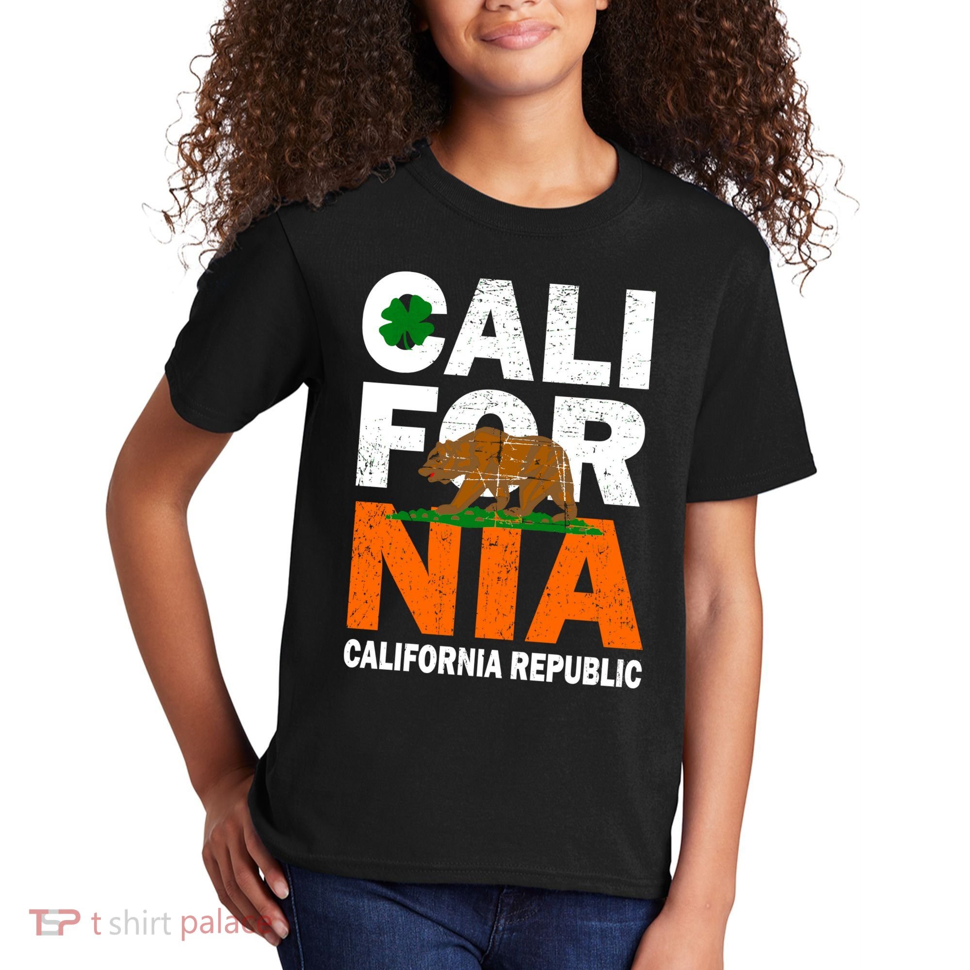 California Republic St. Patrick's Day Irish Kids T-Shirt