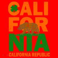 California Republic St. Patrick's Day Irish Santa Hat thumb 1