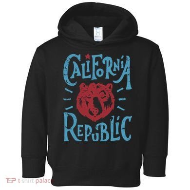California Republic Vintage Toddler Hoodie