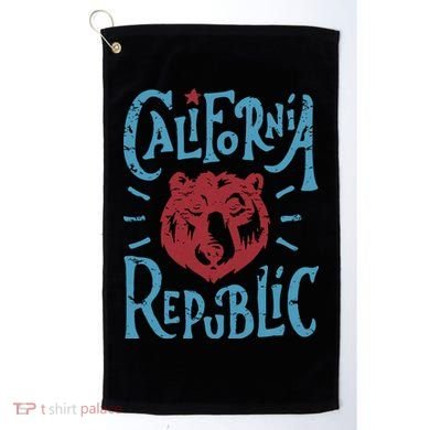 California Republic Vintage Golf Towel