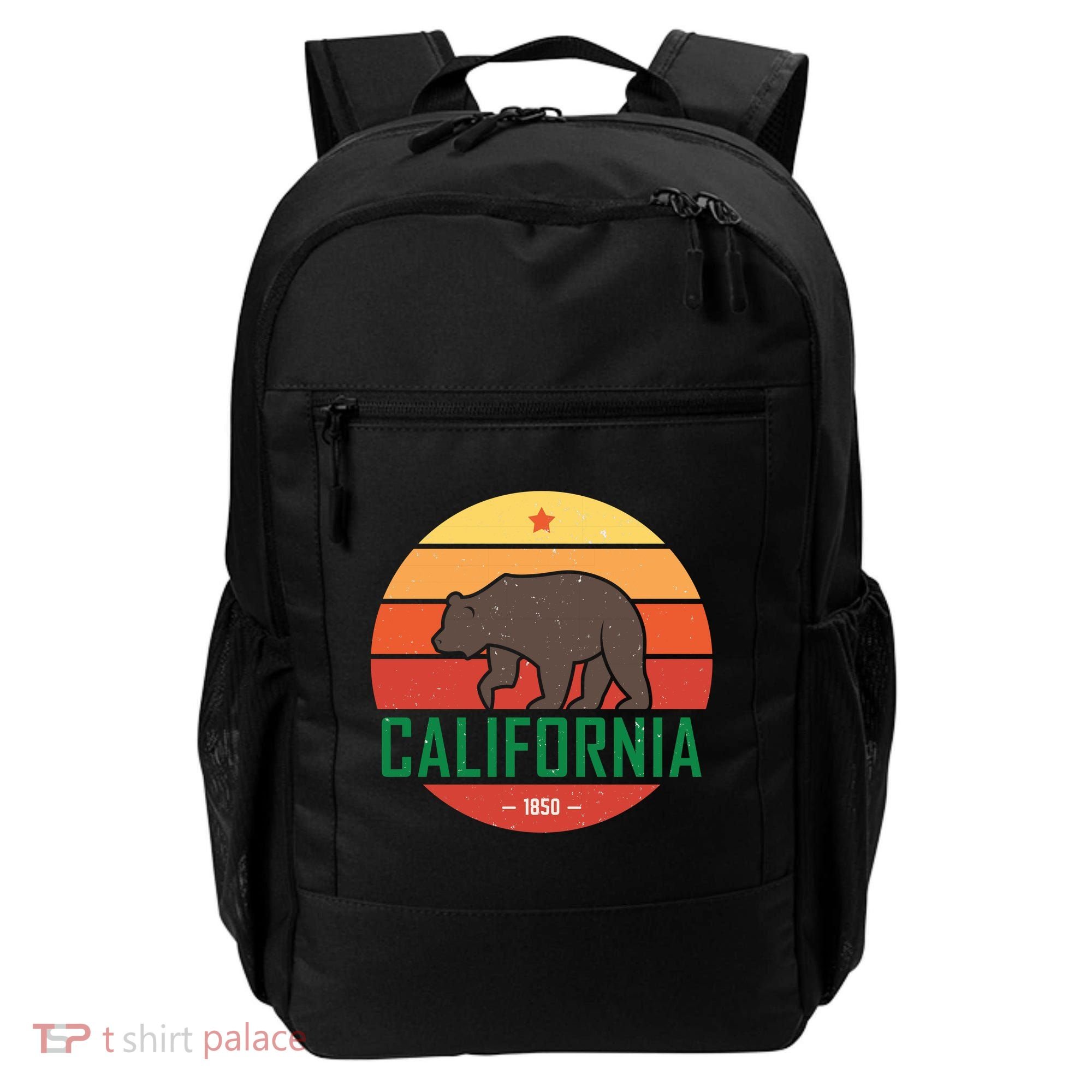 California Retro Circle Backpack