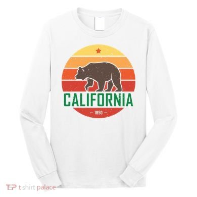 California Retro Circle Long Sleeve Shirt