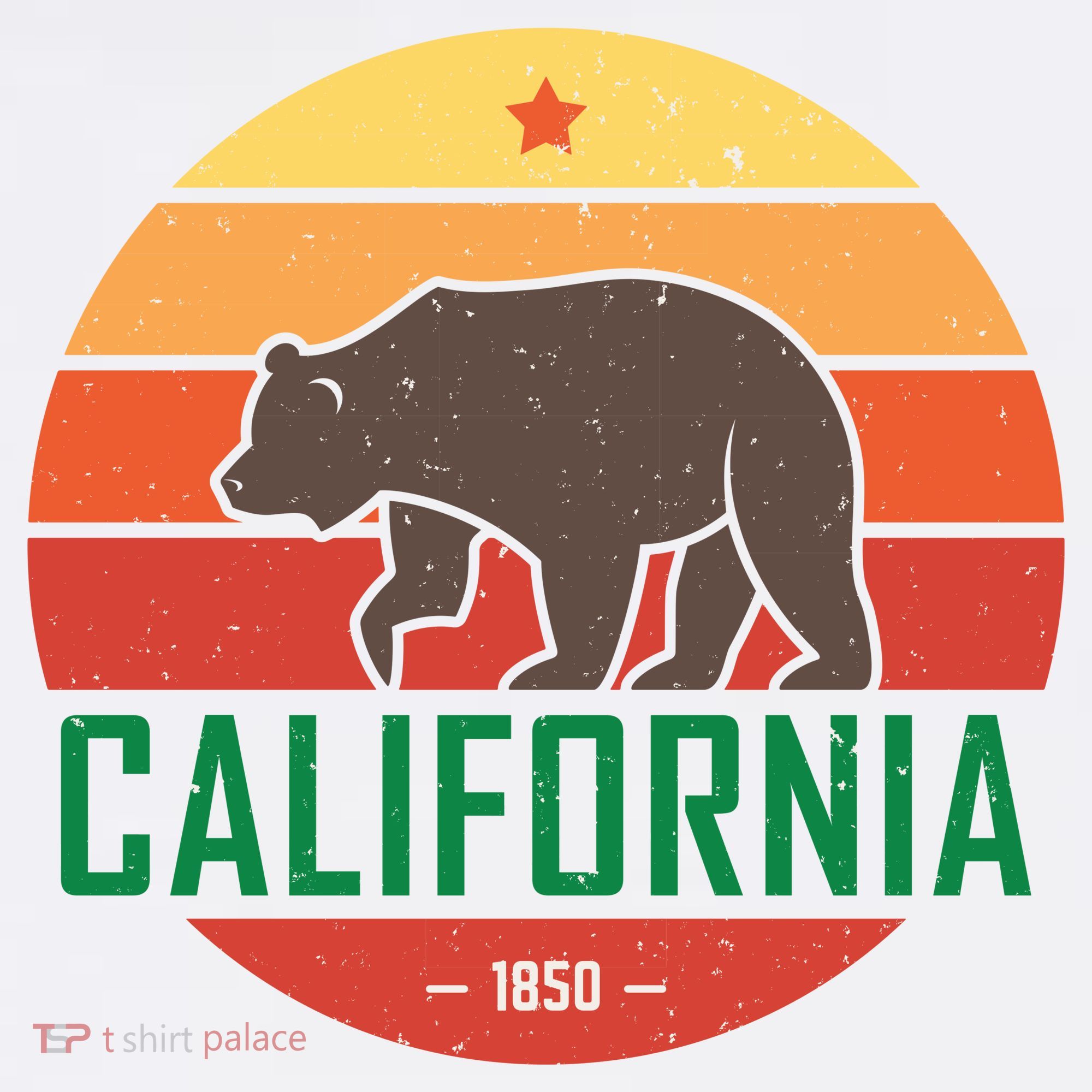 California Retro Circle Long Sleeve Shirt