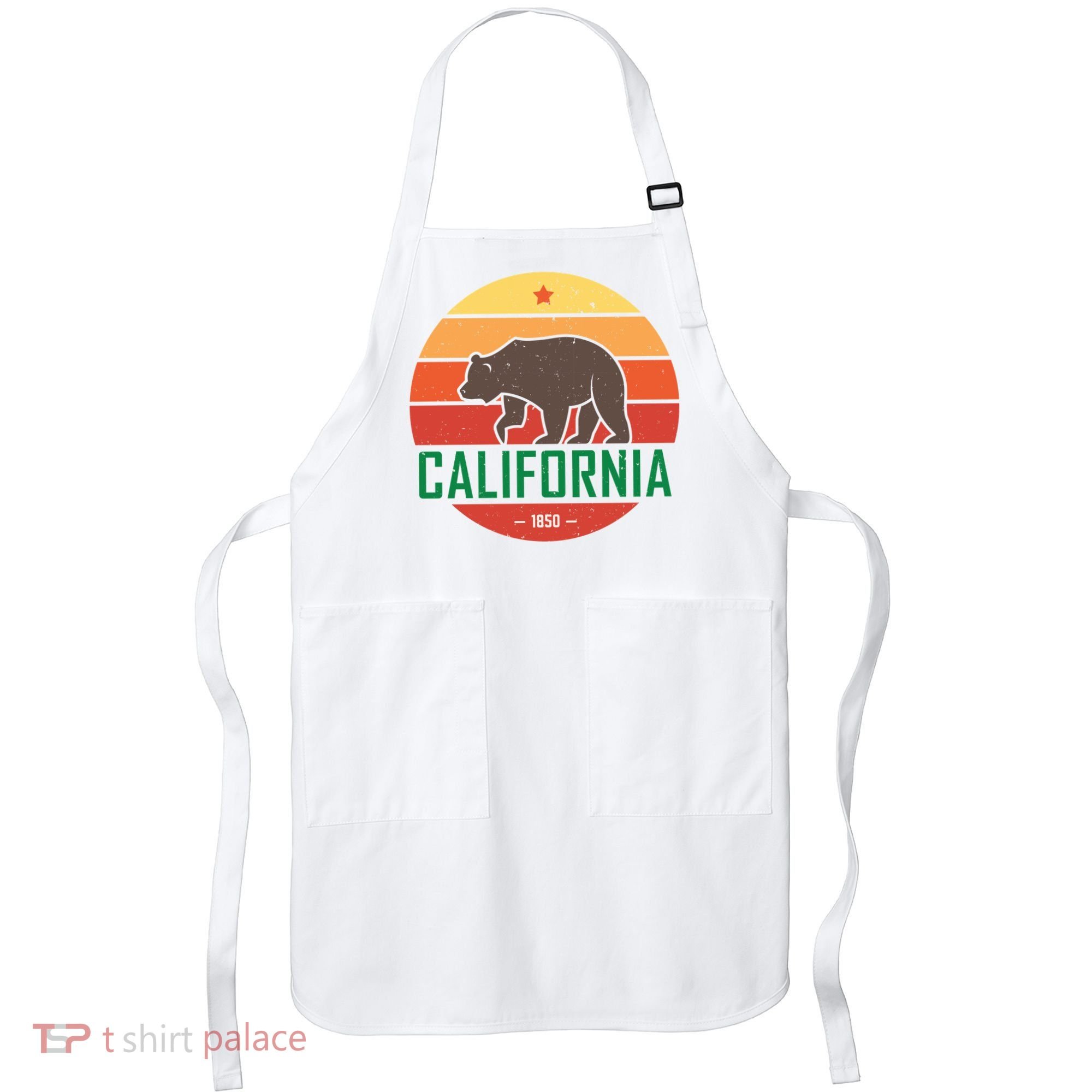 California Retro Circle Apron