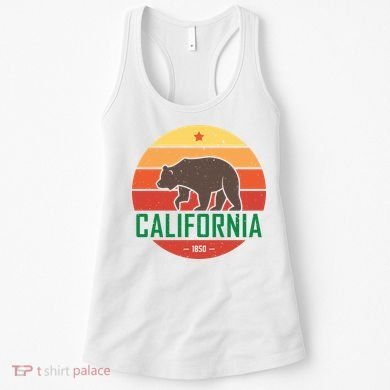 California Retro Circle Women's Tank Top