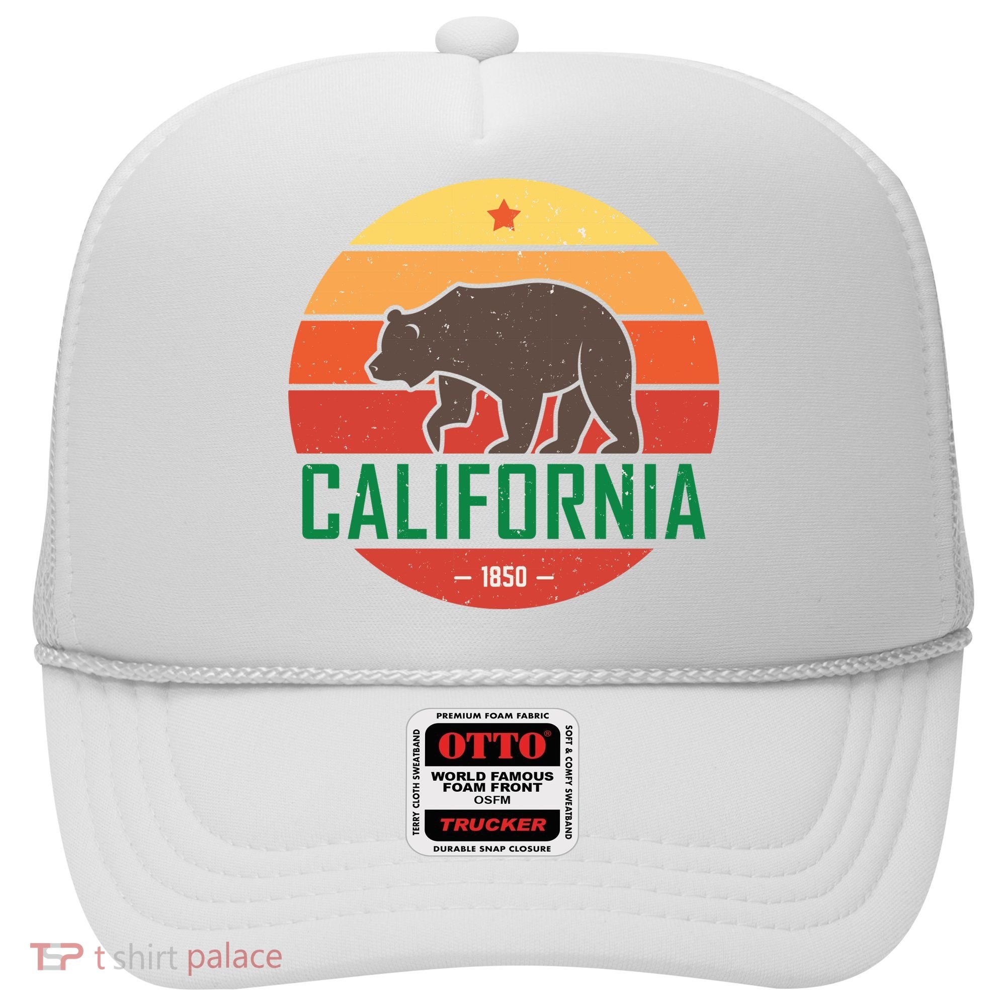 California Retro Circle Hat