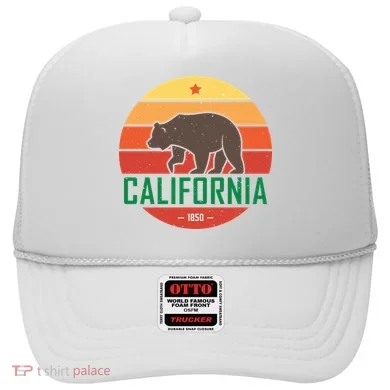 California Retro Circle Hat