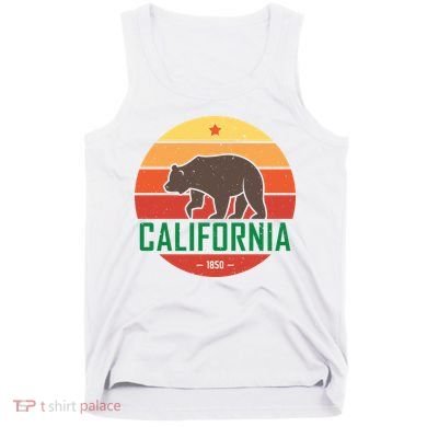 California Retro Circle Tank Top