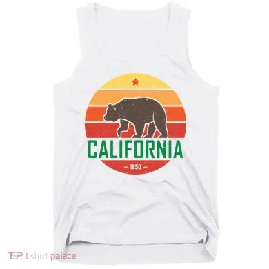 California Retro Circle Tank Top