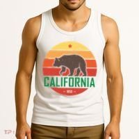 California Retro Circle Tank Top thumb 3