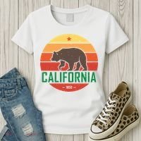 California Retro Circle Women's T-Shirt thumb 3