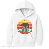 California Retro Circle Kids Hoodie thumb 0