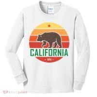 California Retro Circle Kids Long Sleeve Shirt thumb 0