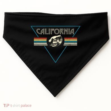 California Retro Vibe USA-Made Doggie Bandana