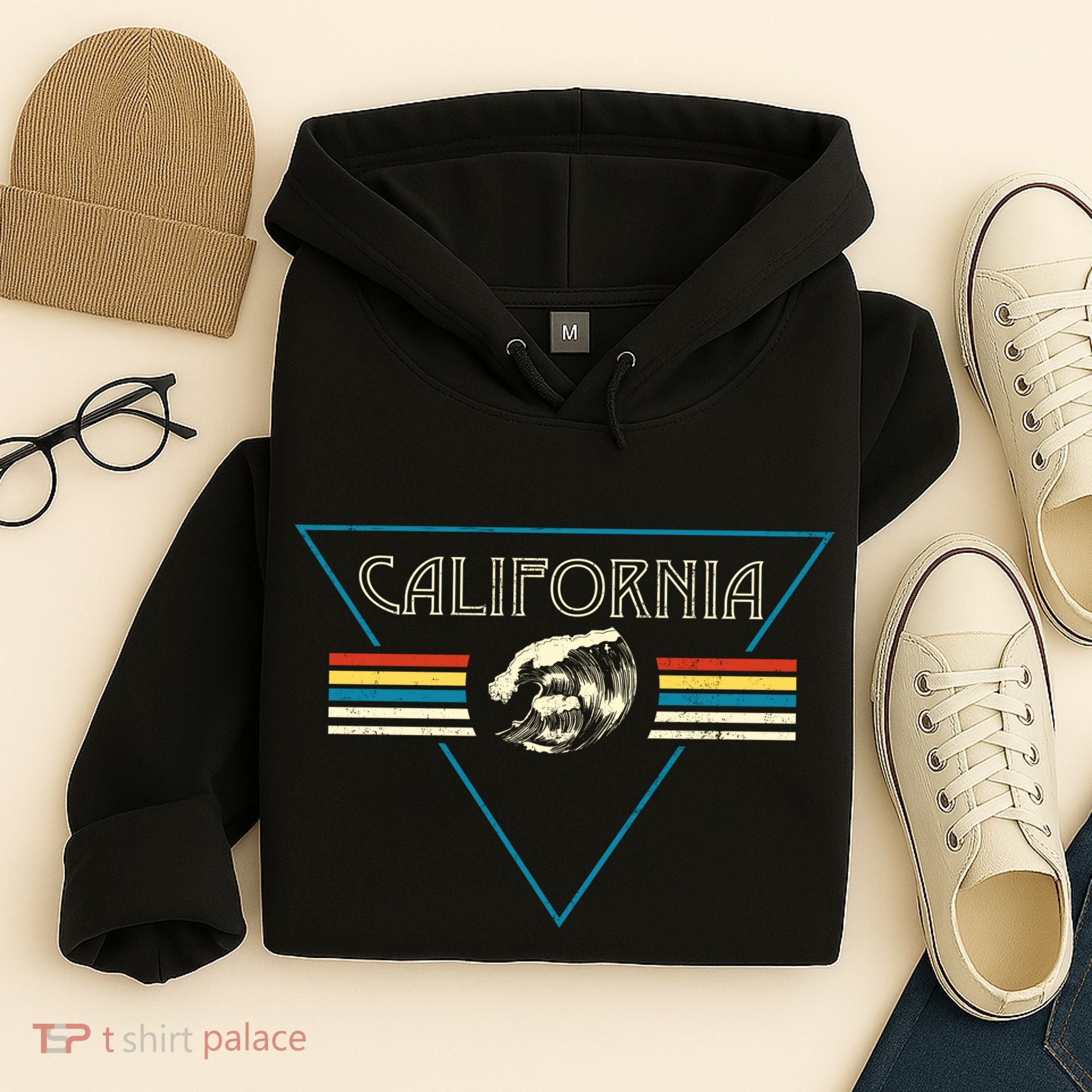 California Retro Vibe Hoodie