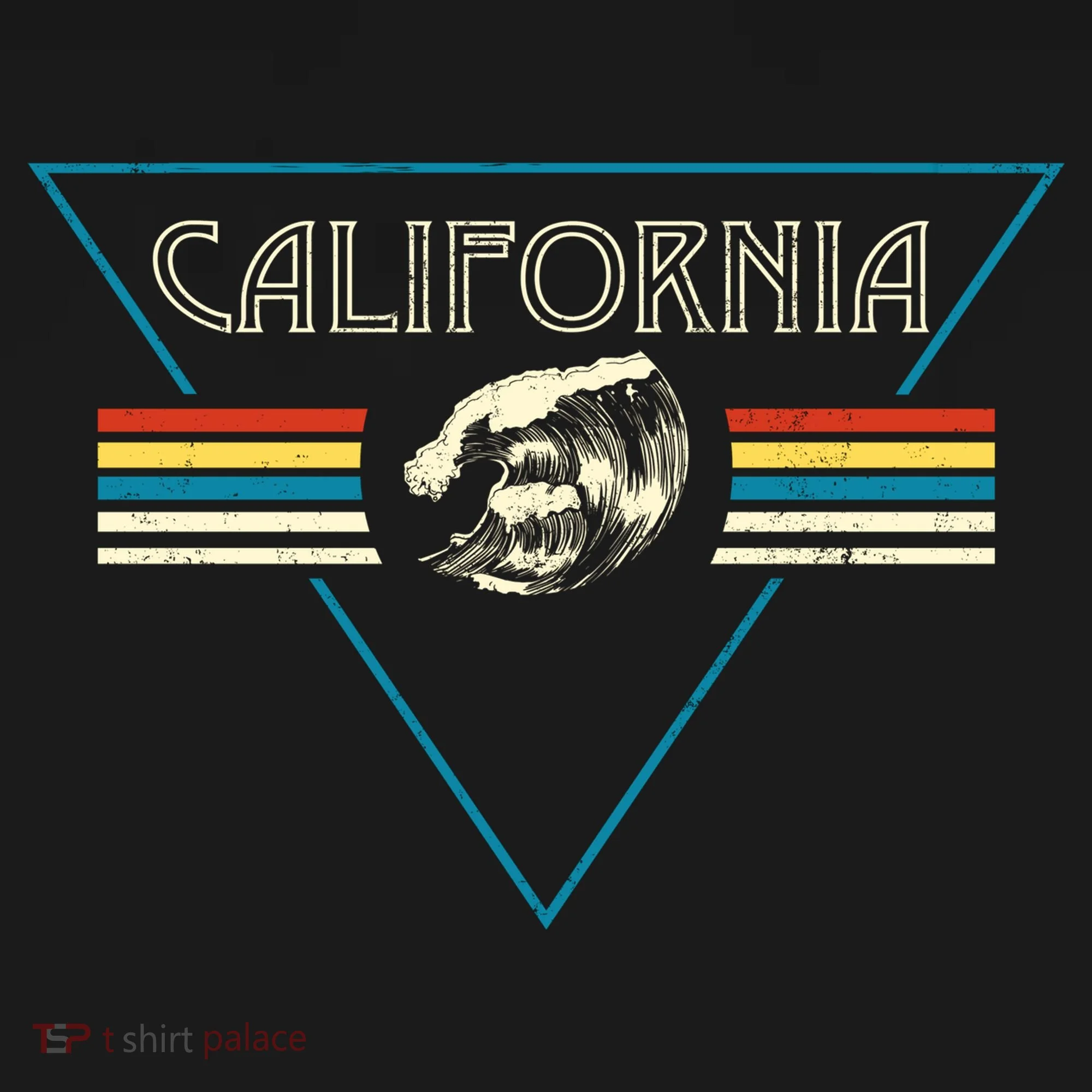 California Retro Vibe Women's Hoodie
