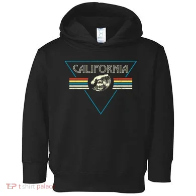 California Retro Vibe Toddler Hoodie