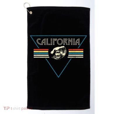 California Retro Vibe Golf Towel