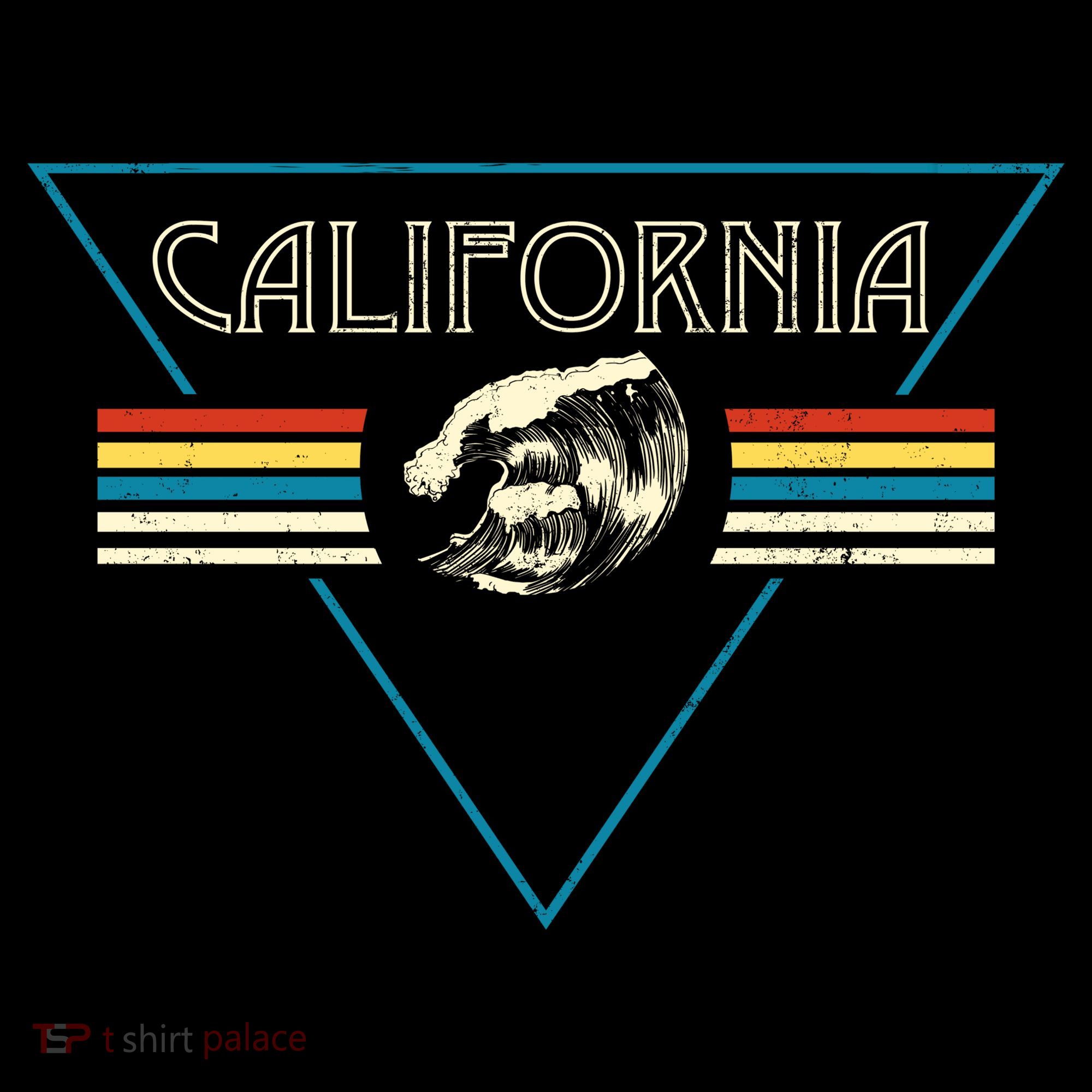 California Retro Vibe Toddler T-Shirt