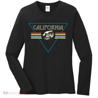 California Retro Vibe Women's Long Sleeve Shirt