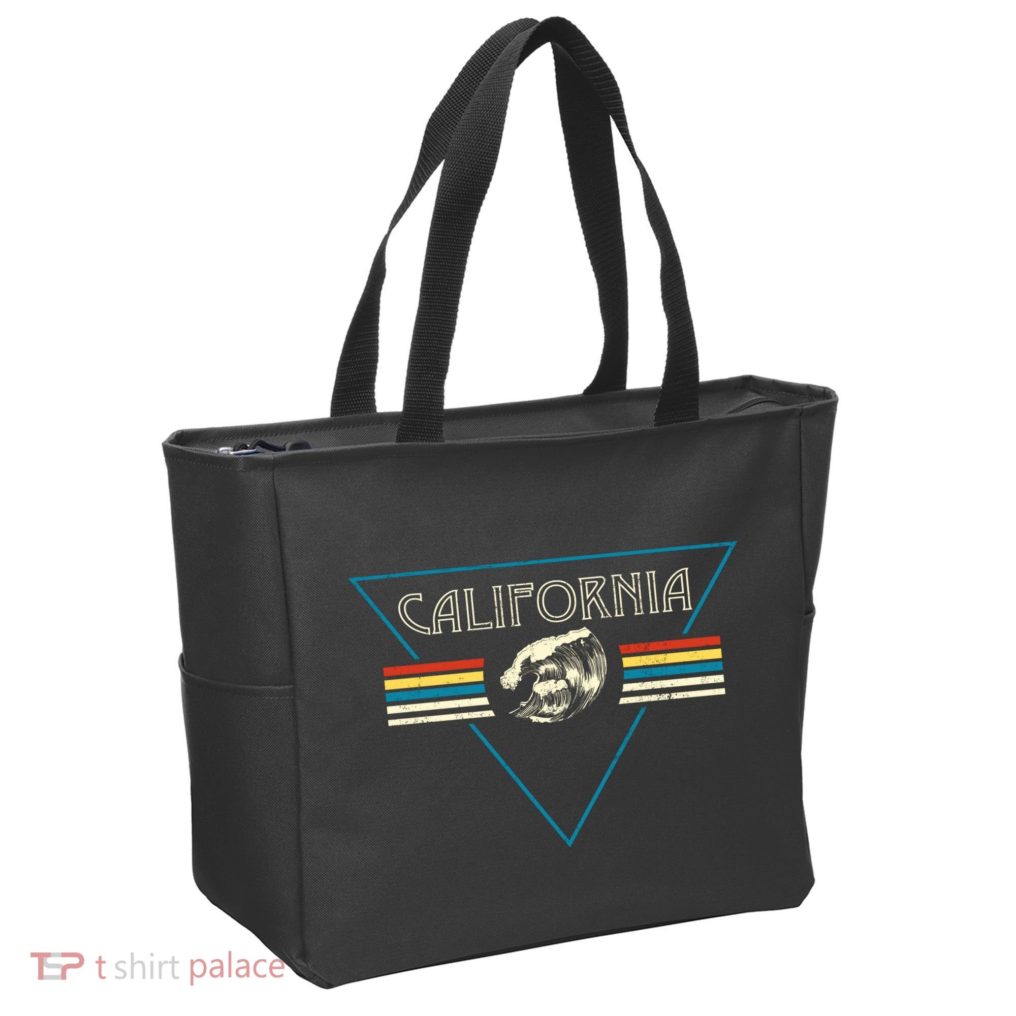 California Retro Vibe Tote Bag