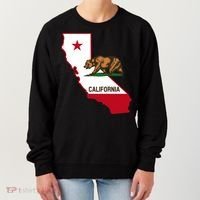 California State Bear Flag Women's Sweatshirt thumb 0