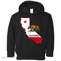 California State Bear Flag Toddler Hoodie thumb 0