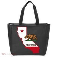 California State Bear Flag Tote Bag thumb 0