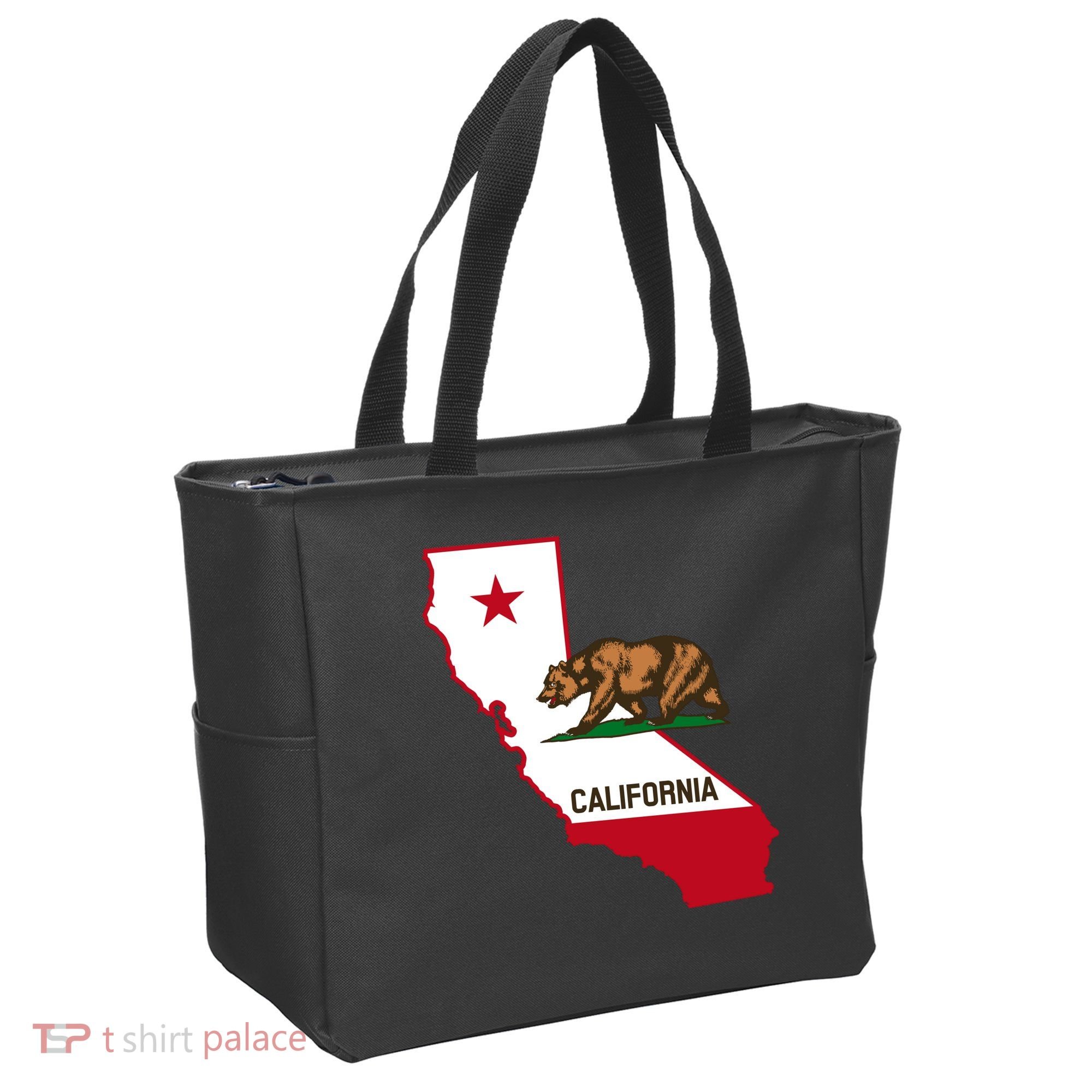 California State Bear Flag Tote Bag
